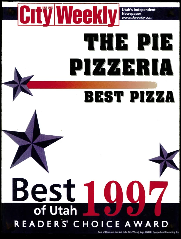 City Weekly - Best Pizza &mdash; 1997